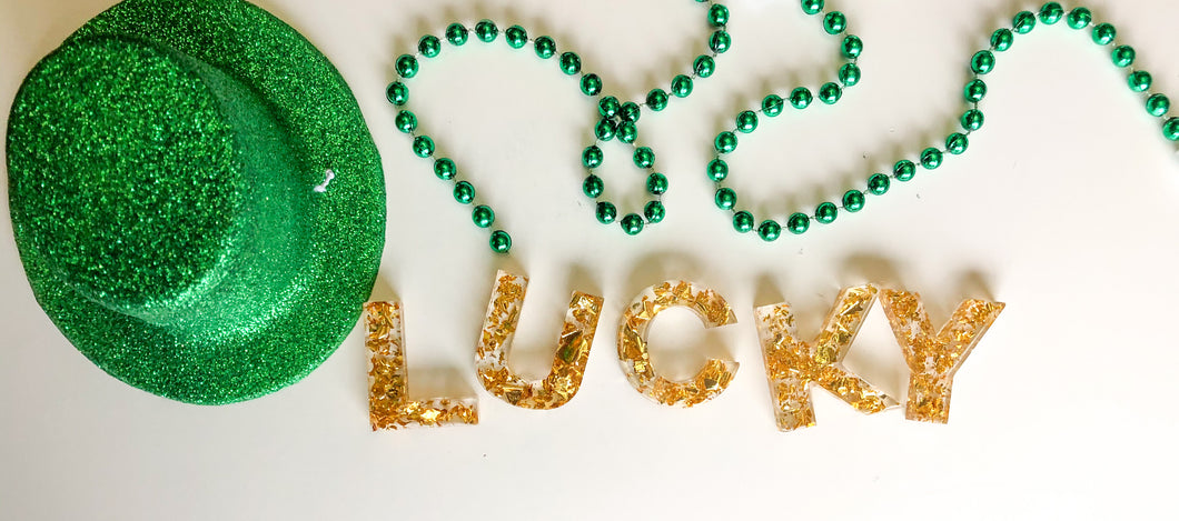 ‘Luck of the Irish’ Letters